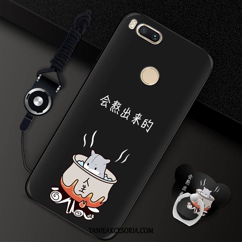 Etui Xiaomi Mi A1 Telefon Komórkowy Ochraniacz Tendencja, Obudowa Xiaomi Mi A1 Mały Miękki Czarny Beige