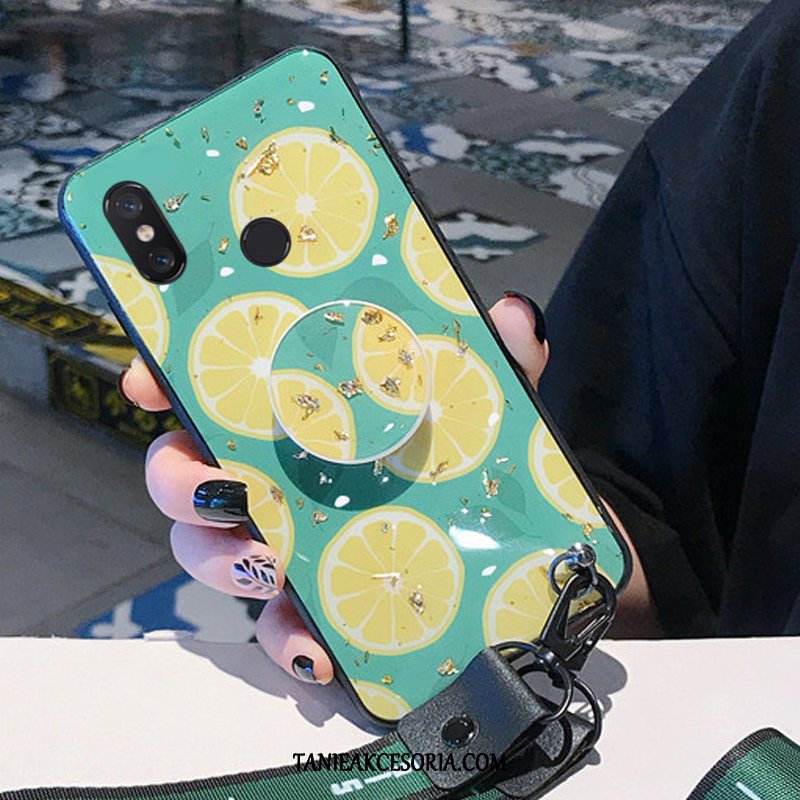 Etui Xiaomi Mi A2 Ochraniacz All Inclusive Zielony, Obudowa Xiaomi Mi A2 Świeży Tendencja Młodzież Beige