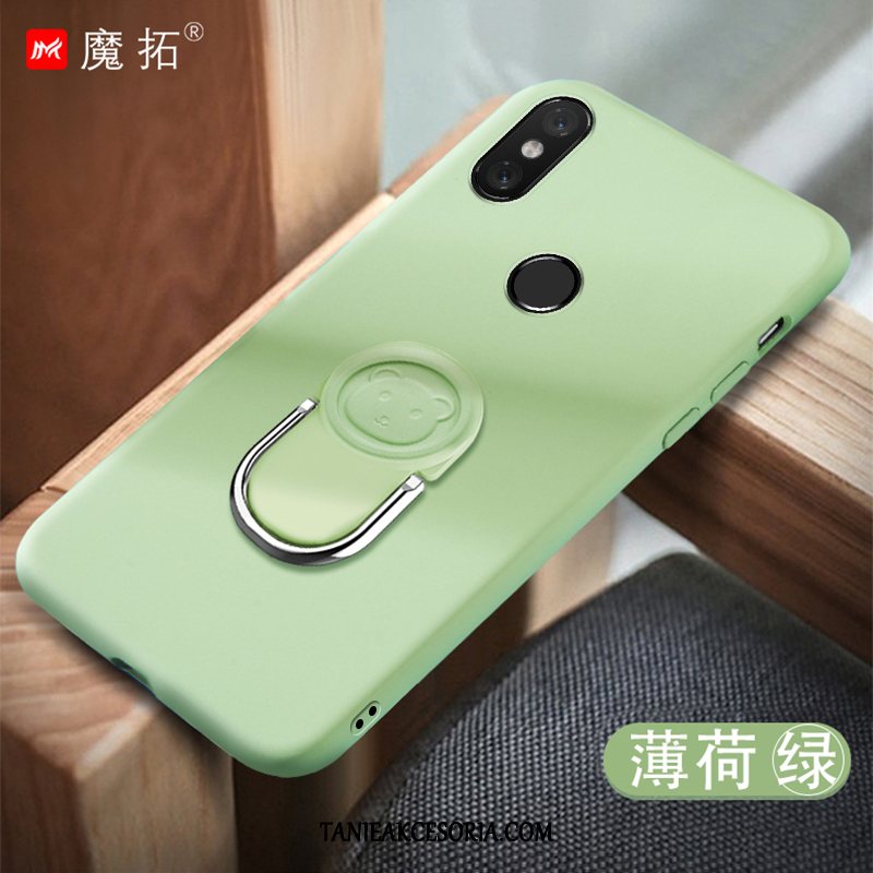 Etui Xiaomi Mi Mix 2s Wspornik Silikonowe Mały, Obudowa Xiaomi Mi Mix 2s Zielony Miękki Tendencja Beige