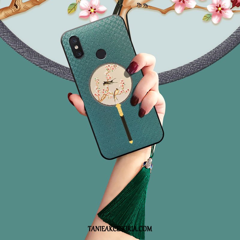 Etui Xiaomi Mi Mix 3 Czarny Z Frędzlami Moda, Obudowa Xiaomi Mi Mix 3 Oryginalny Telefon Komórkowy Niebieski Beige