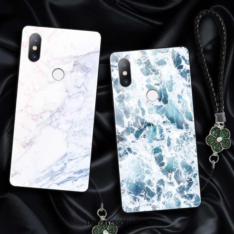 Etui Xiaomi Mi Mix 3 Miękki Kreatywne Sztuka, Obudowa Xiaomi Mi Mix 3 Silikonowe Szkło Osobowość Beige