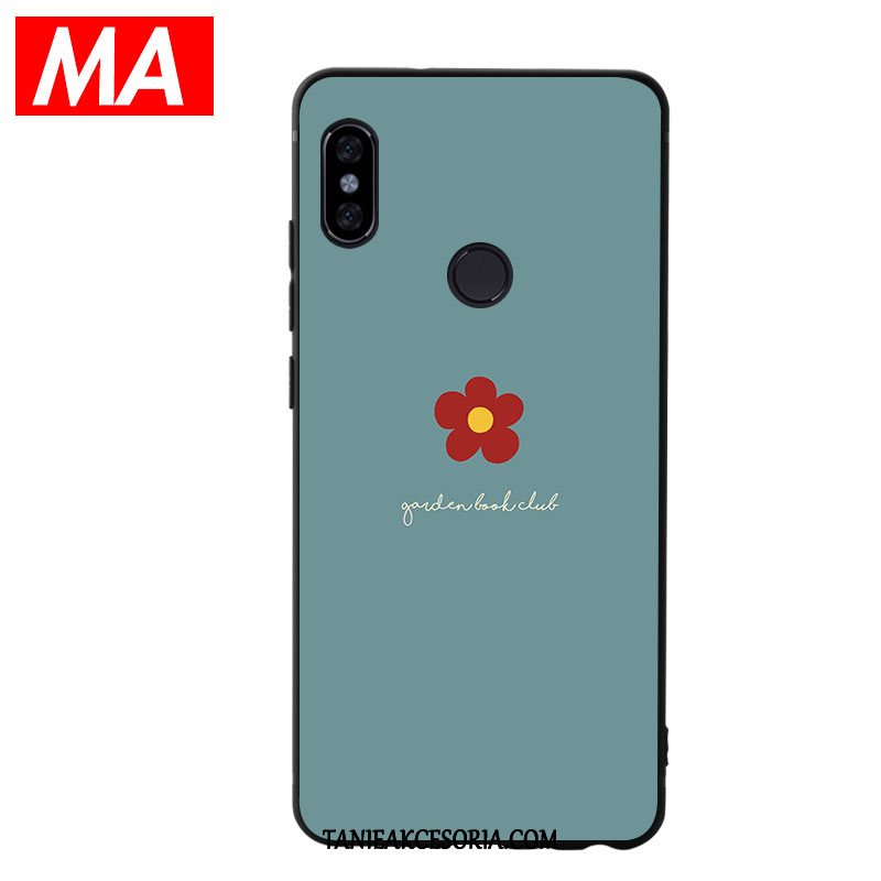 Etui Xiaomi Mi Mix 3 Zielony Proste Miękki, Obudowa Xiaomi Mi Mix 3 Ochraniacz Kwiaty Czerwony Beige