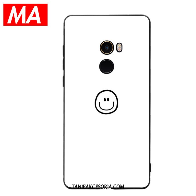 Etui Xiaomi Mi Mix Telefon Komórkowy Biały Mały, Futerał Xiaomi Mi Mix Proste Nowy Smile Beige