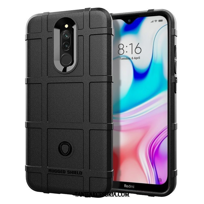 Etui Xiaomi Redmi 8 Ochraniacz Nubuku Czerwony, Obudowa Xiaomi Redmi 8 Kreatywne Balon Proste Beige