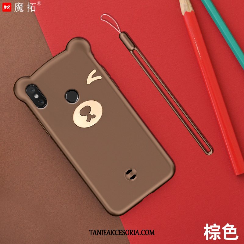 Etui Xiaomi Redmi Note 5 Piękny Czerwony Anti-fall, Obudowa Xiaomi Redmi Note 5 Telefon Komórkowy Silikonowe Braun Beige