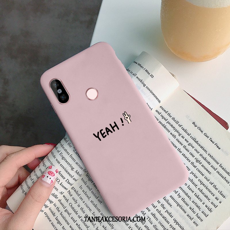 Etui Xiaomi Redmi Note 5 Proste Osobowość All Inclusive, Obudowa Xiaomi Redmi Note 5 Mały Czerwony Wysoki Beige