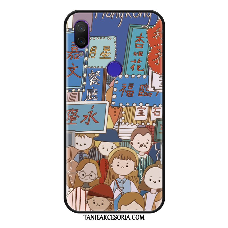 Etui Xiaomi Redmi Note 7 Telefon Komórkowy Kwiaty Złoto, Obudowa Xiaomi Redmi Note 7 Ochraniacz All Inclusive Silikonowe Beige