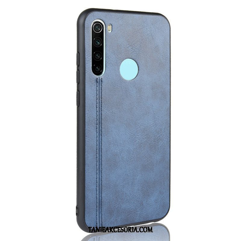 Etui Xiaomi Redmi Note 8t Telefon Komórkowy Mały Ochraniacz, Obudowa Xiaomi Redmi Note 8t Skóra Czerwony Trudno Beige