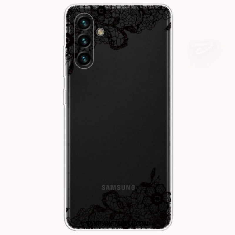 Etui do Samsung Galaxy A13 5G / A04s Delikatna Koronka