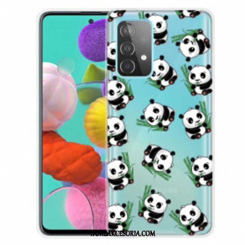 Etui do Samsung Galaxy A52 4G / A52 5G / A52s 5G Małe Pandy