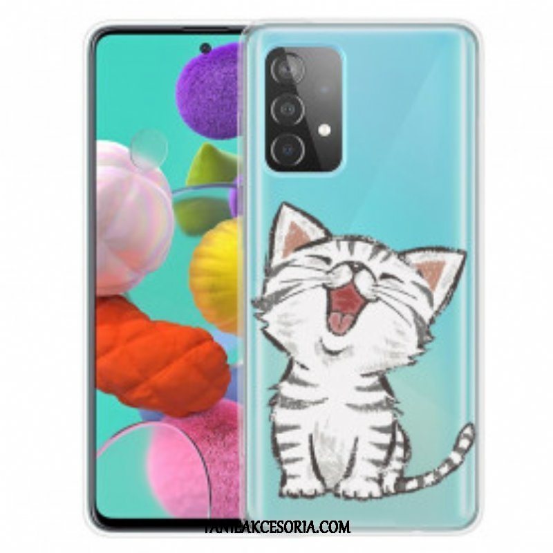 Etui do Samsung Galaxy A52 4G / A52 5G / A52s 5G Słodki Kociak