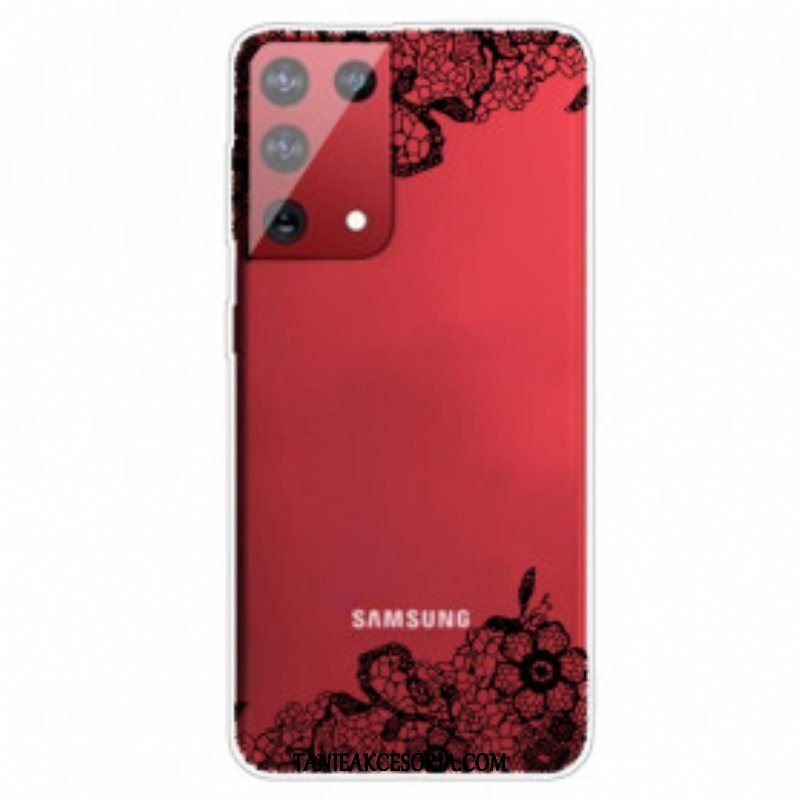 Etui do Samsung Galaxy S21 Ultra 5G Delikatna Koronka