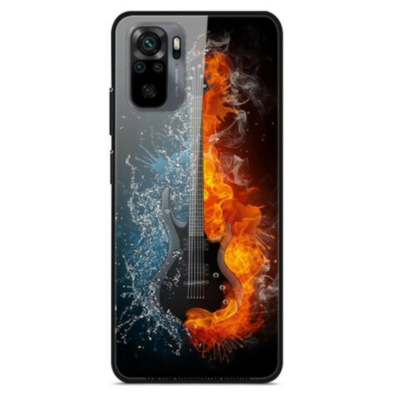 Etui do Xiaomi Redmi Note 10 / 10S Gitara Ze Szkła Hartowanego