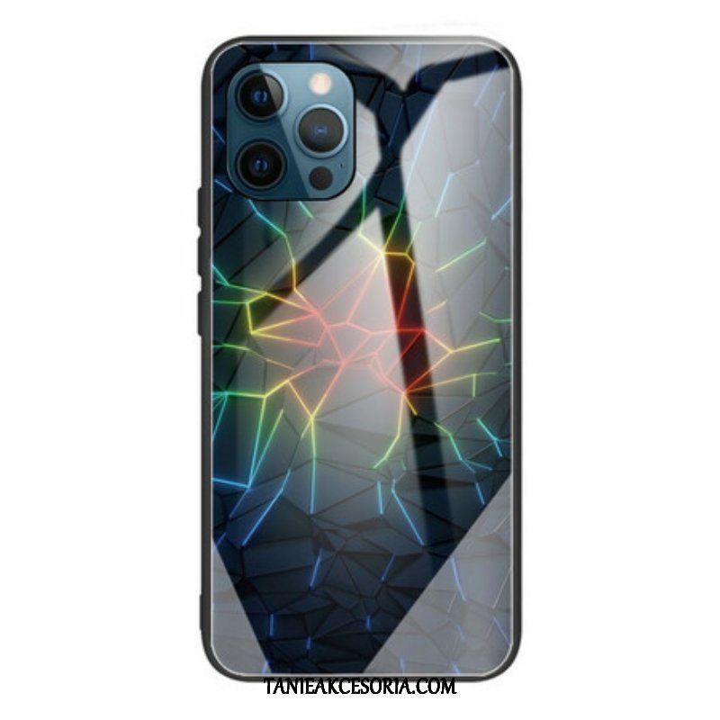 Etui do iPhone 13 Pro Max Geometria Szkło Hartowane