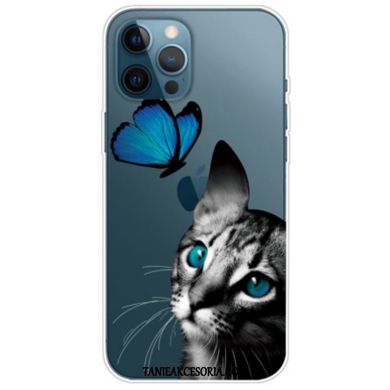 Etui do iPhone 14 Pro Max Kot I Motyl