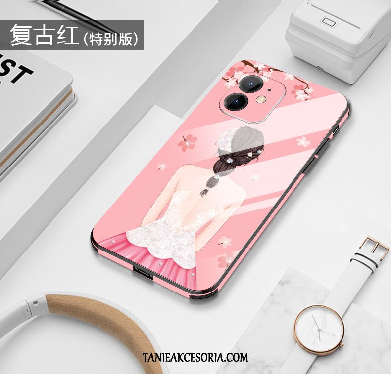 Etui iPhone 12 Moda Różowe Telefon Komórkowy, Obudowa iPhone 12 Nowy Osobowość Ochraniacz