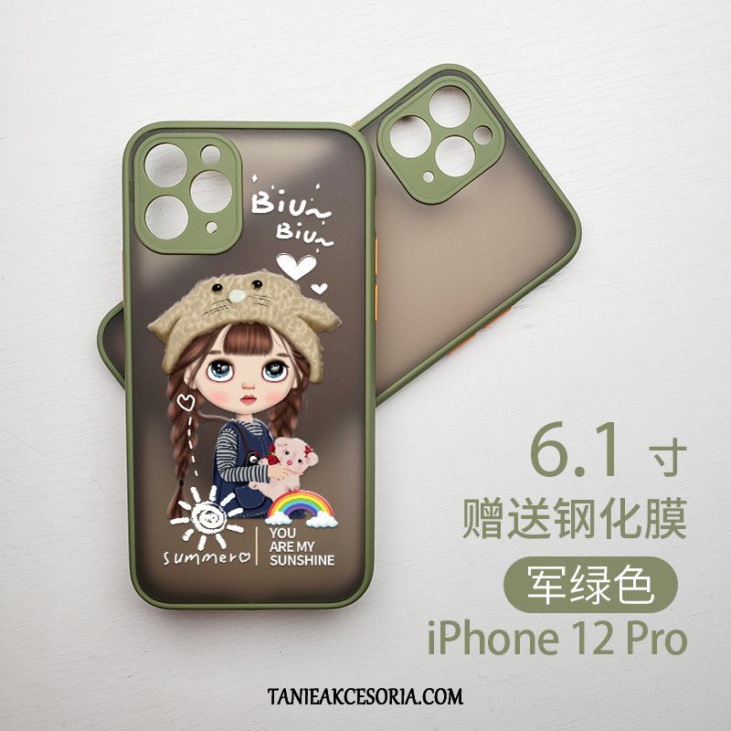 Etui iPhone 12 Pro All Inclusive Piękny Mały, Pokrowce iPhone 12 Pro Telefon Komórkowy Modna Marka Trudno