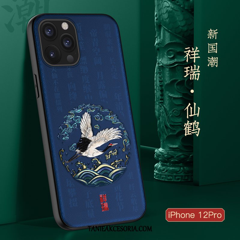 Etui iPhone 12 Pro Modna Marka Silikonowe Chiński Styl, Obudowa iPhone 12 Pro Ochraniacz Nowy Telefon Komórkowy