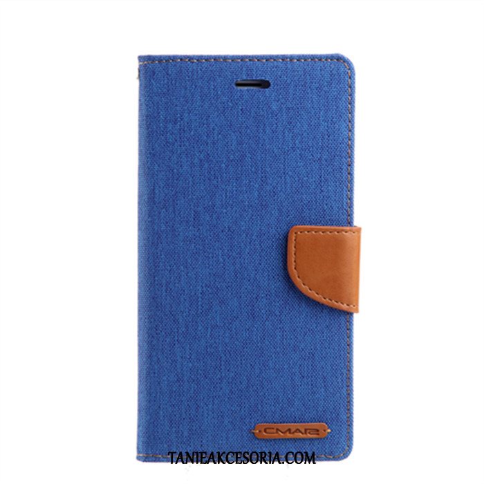 Etui iPhone 6/6s Niebieski Skórzany Futerał Klapa, Pokrowce iPhone 6/6s Telefon Komórkowy Anti-fall Denim