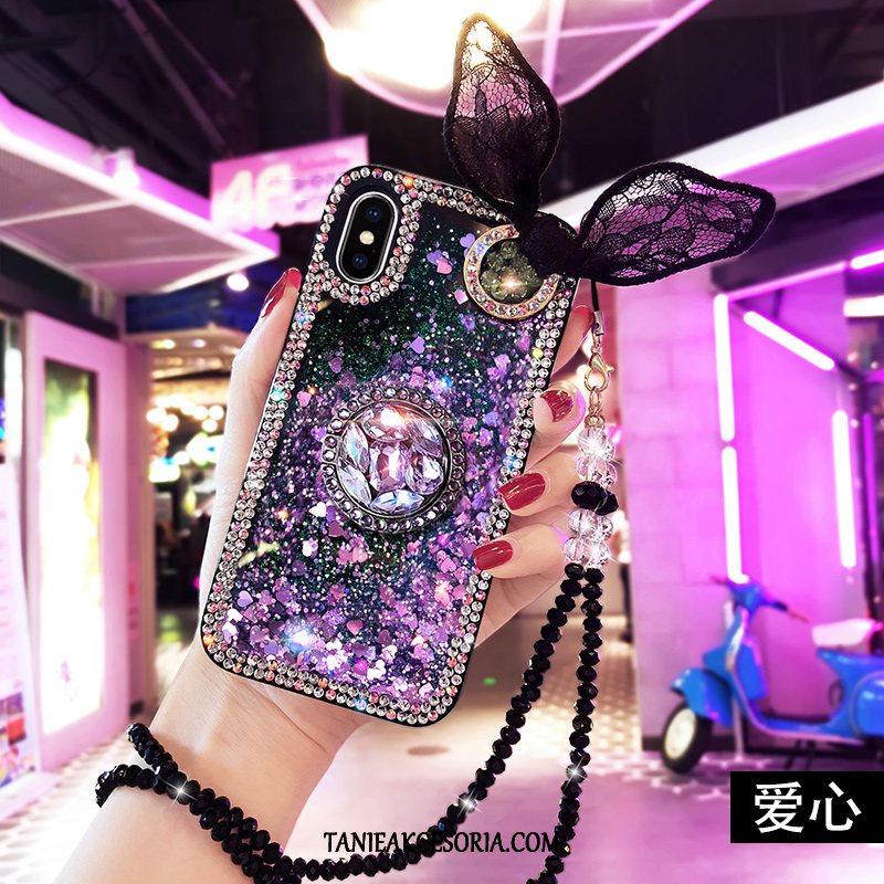 Etui iPhone Xs Tendencja Moda Liquid, Obudowa iPhone Xs Osobowość Telefon Komórkowy Silikonowe