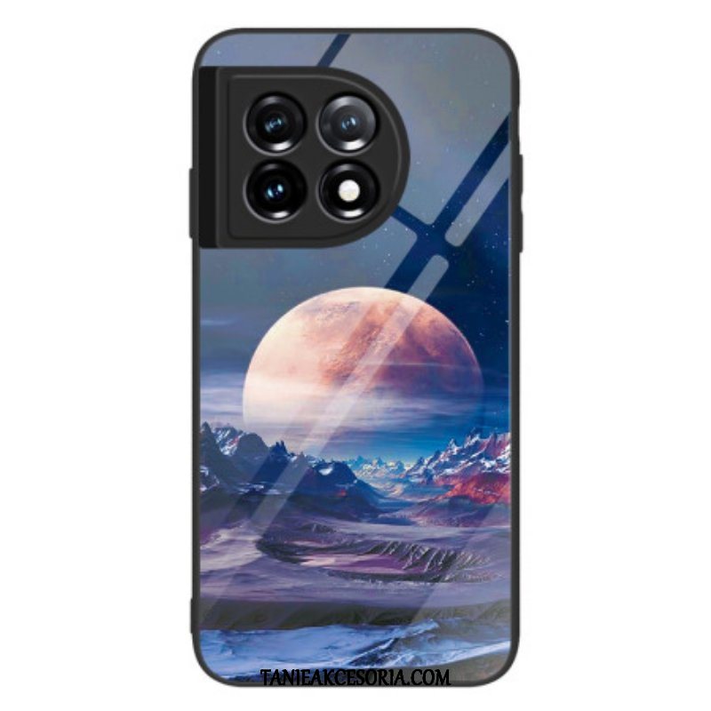 Futerały do OnePlus 11 5G Szkło Hartowane Space Moon