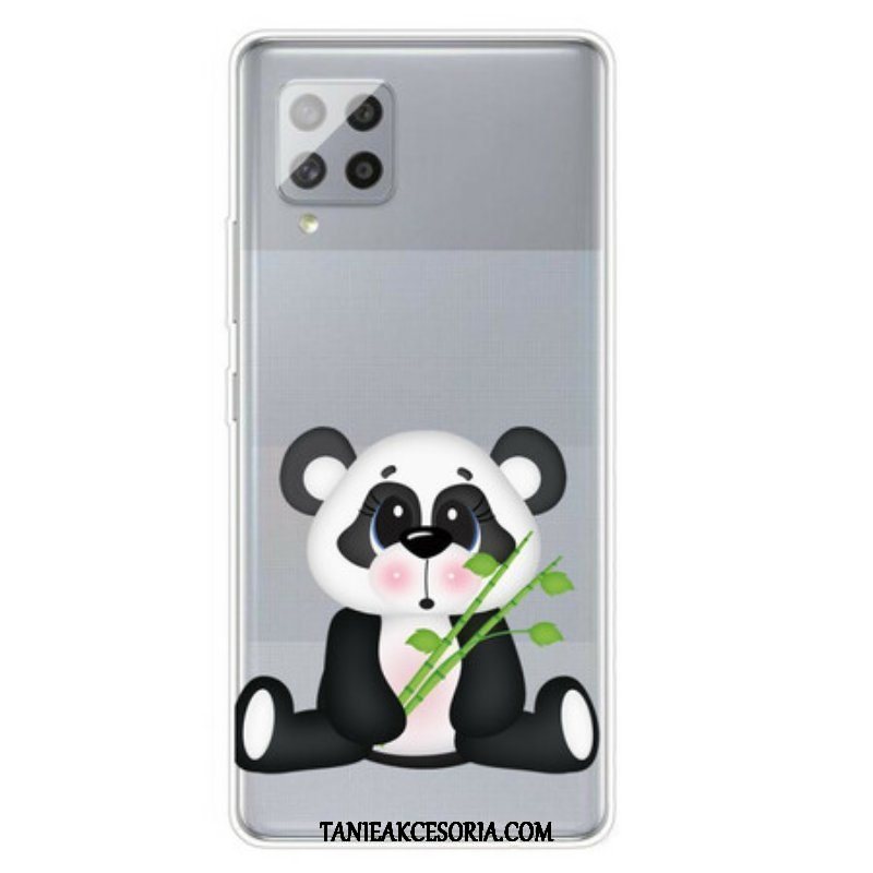 Futerały do Samsung Galaxy A42 5G Bezszwowa Smutna Panda