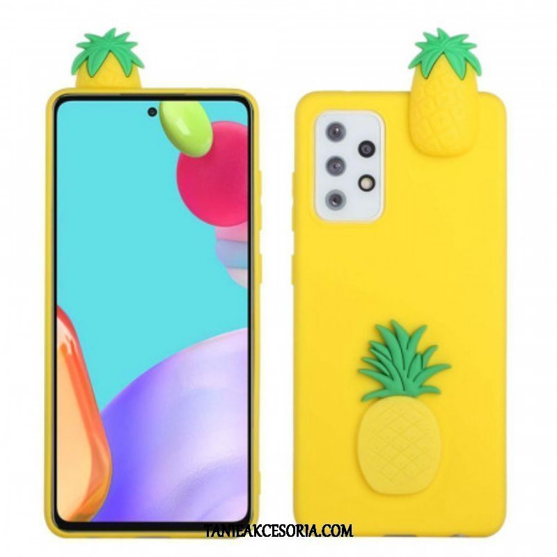 Futerały do Samsung Galaxy A53 5G Ananas 3d