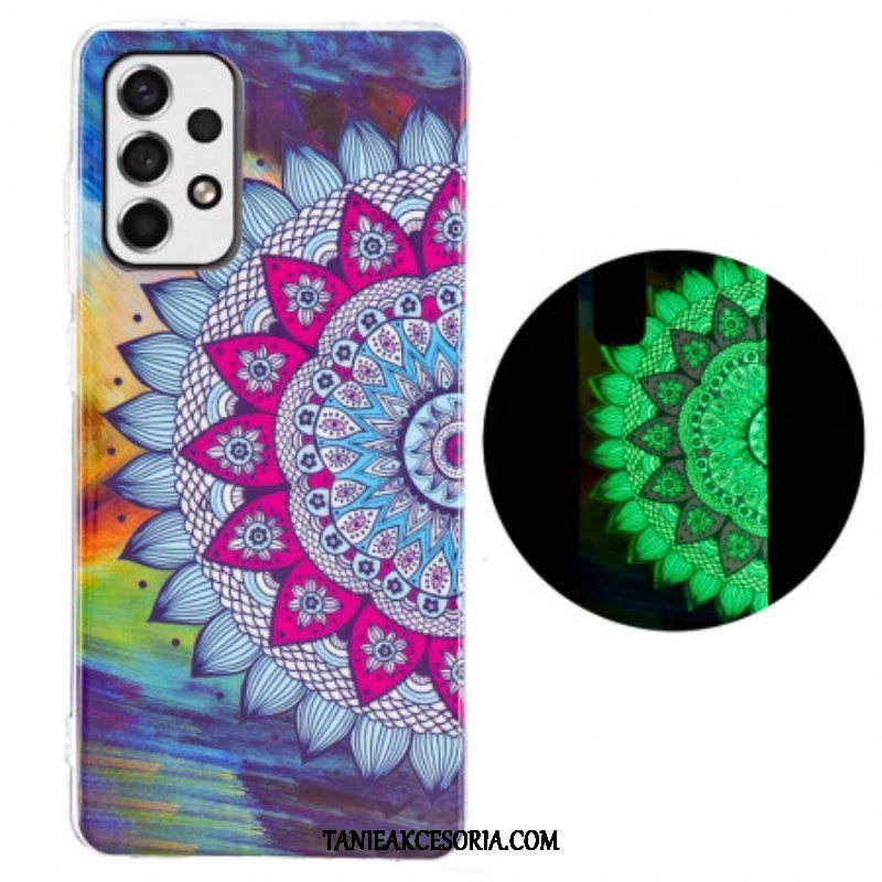 Futerały do Samsung Galaxy A53 5G Fluorescencyjna Kolorowa Mandala