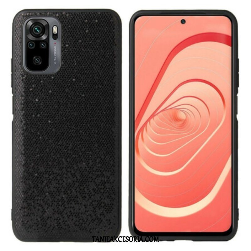 Futerały do Xiaomi Redmi Note 10 / 10S Czarne Cekiny