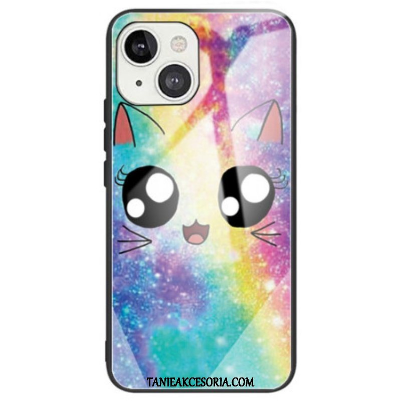 Futerały do iPhone 14 Szkło Hartowane Deco Cat