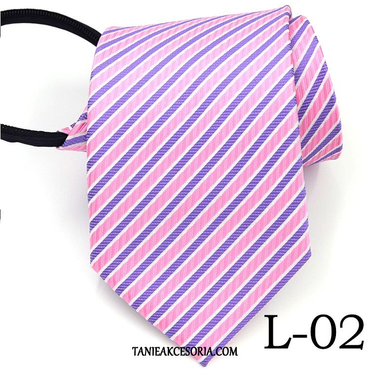 Męskie Krawat Leniwy Koszula Różowy, Krawat Garnitury Z Pracy Ślubna