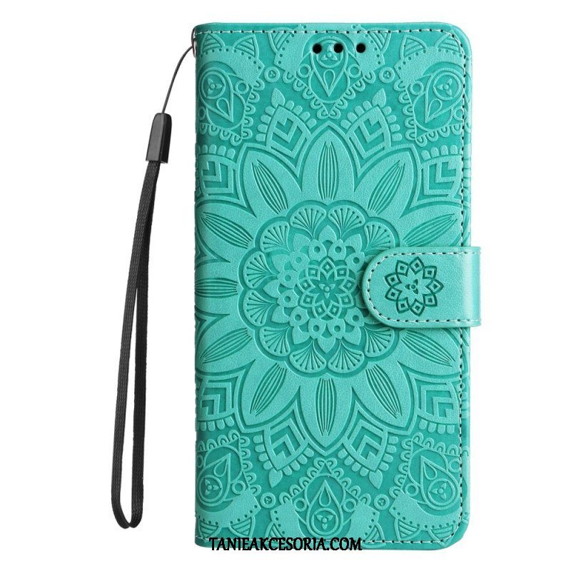 Obudowa Etui Na Telefon do Honor Magic 5 Lite Mandala Sun Ze Smyczą